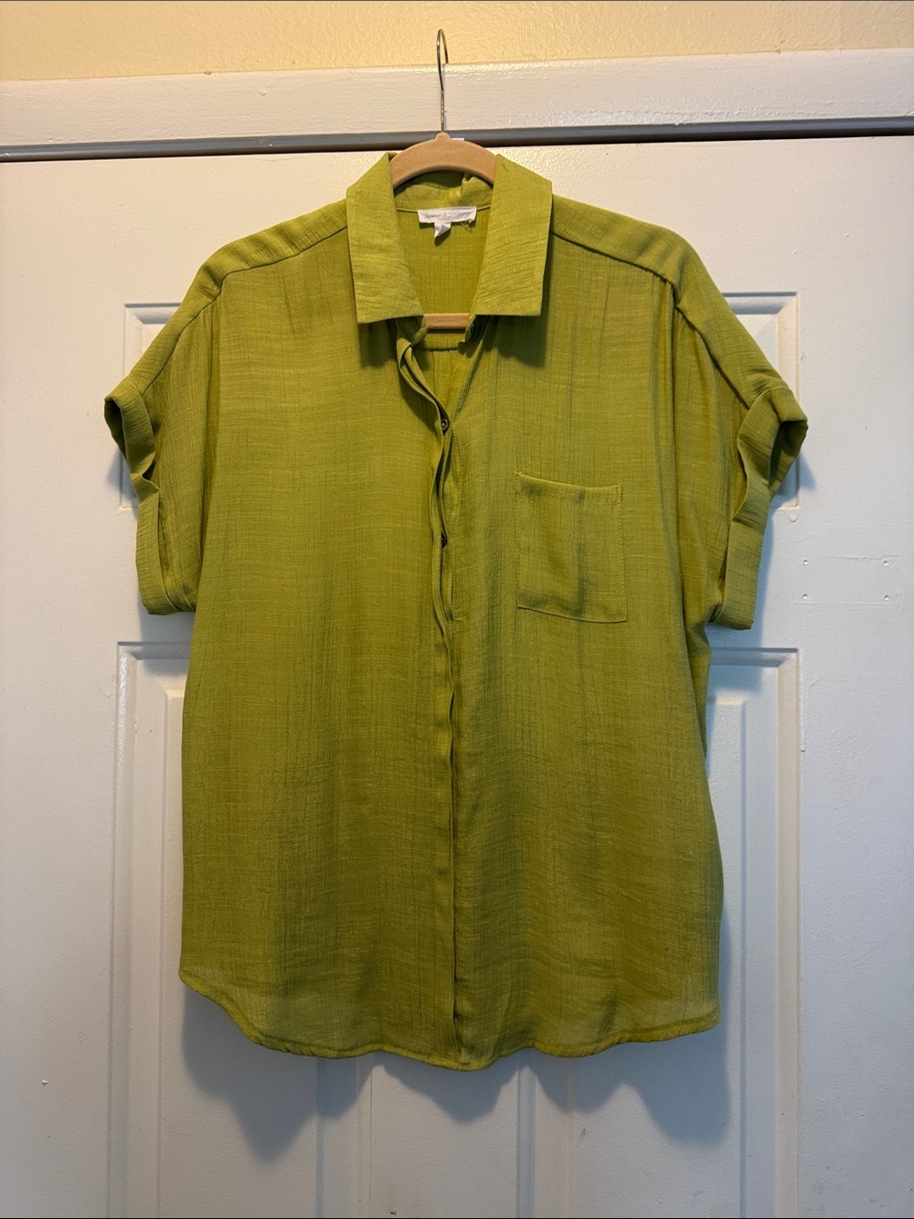 Ladies Lime Green Short